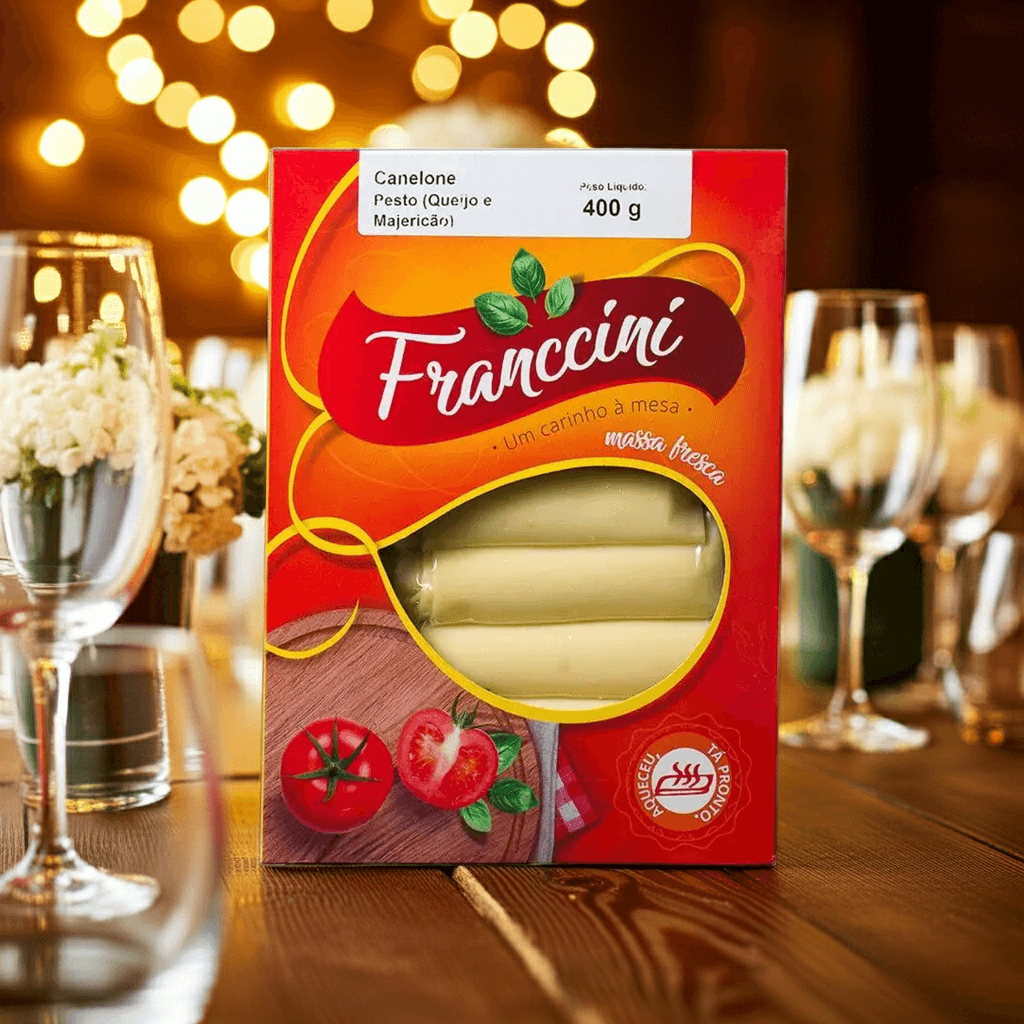 Canelone Pesto e Queijo