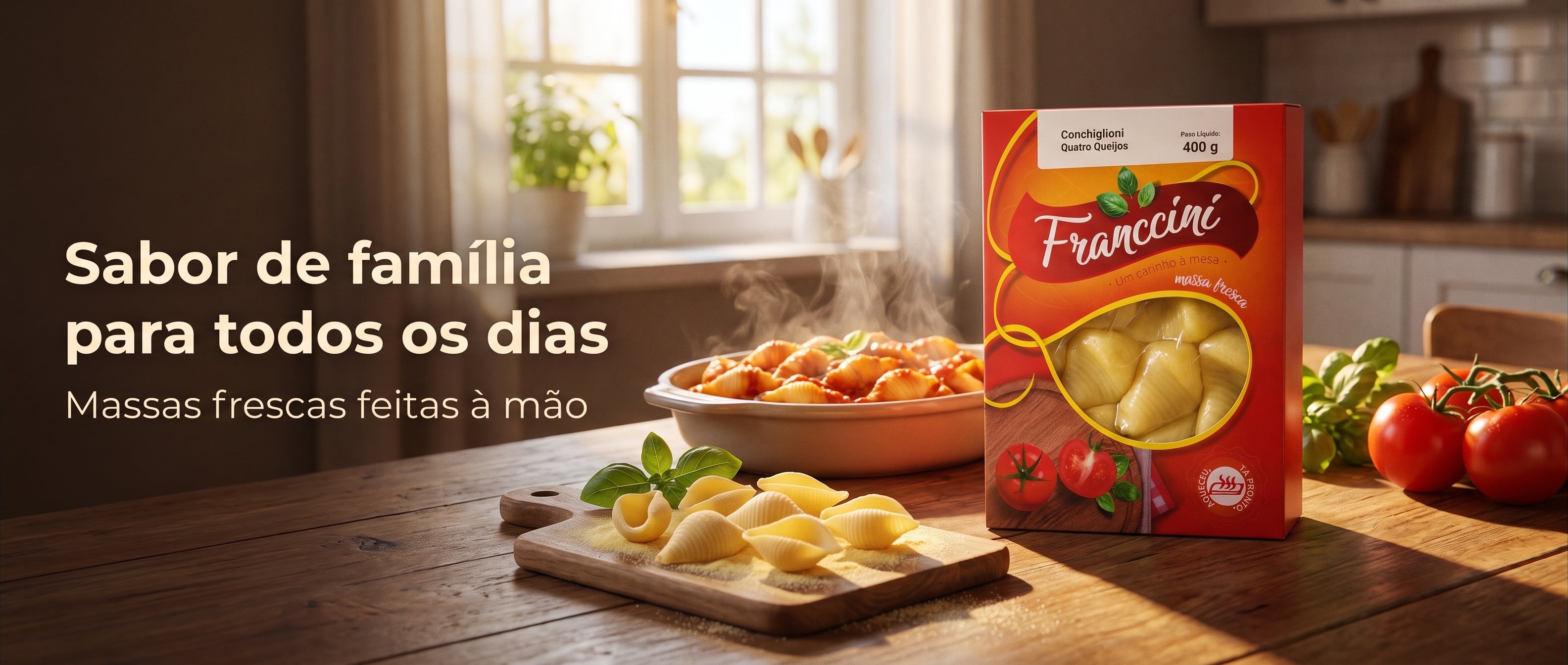 Franccini banner hero sabor de familia