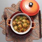 Nhoque Mandioquinha Recheio Pesto e Queijo