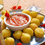 Nhoque Recheado Calabresa e Queijo