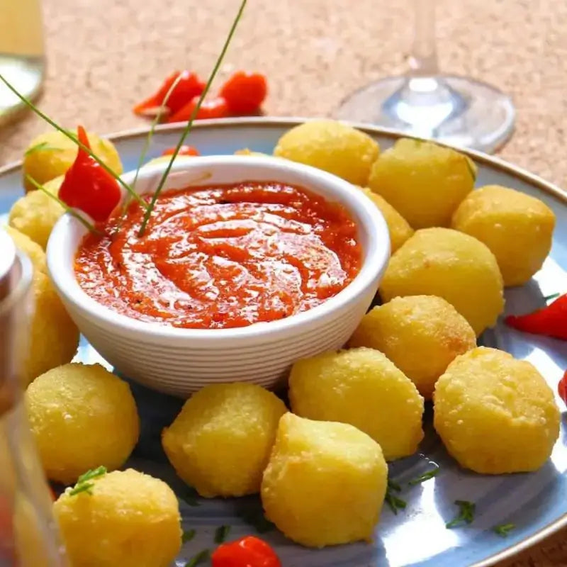 Nhoque Recheado Calabresa e Queijo