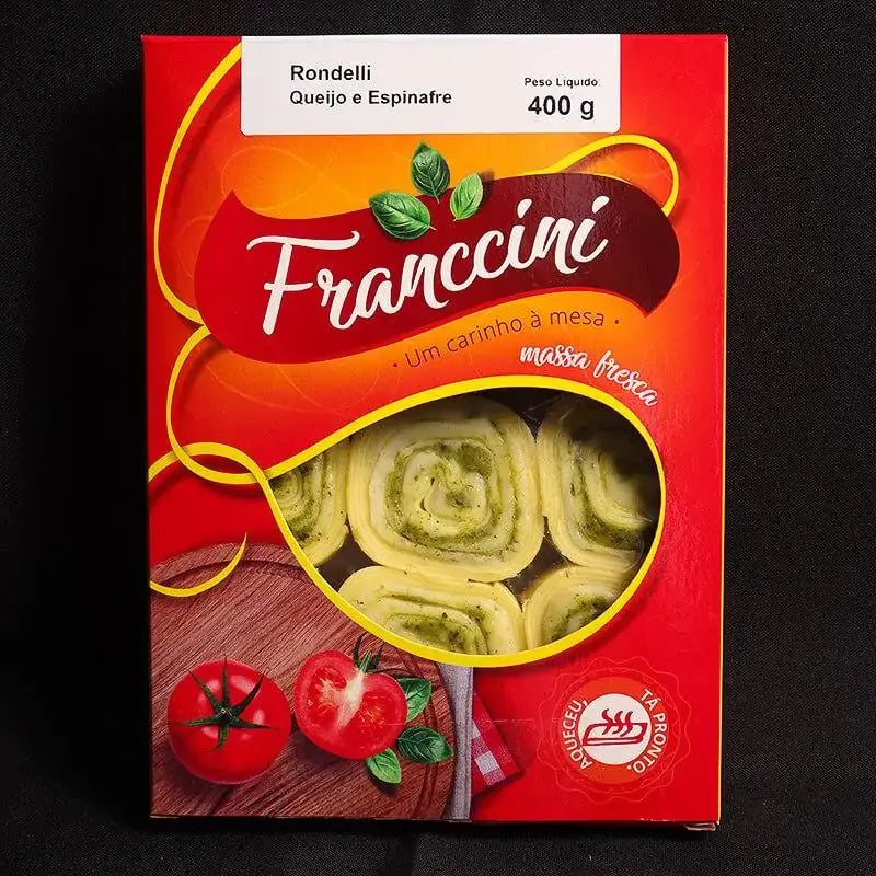 Rondelli Queijo e Espinafre