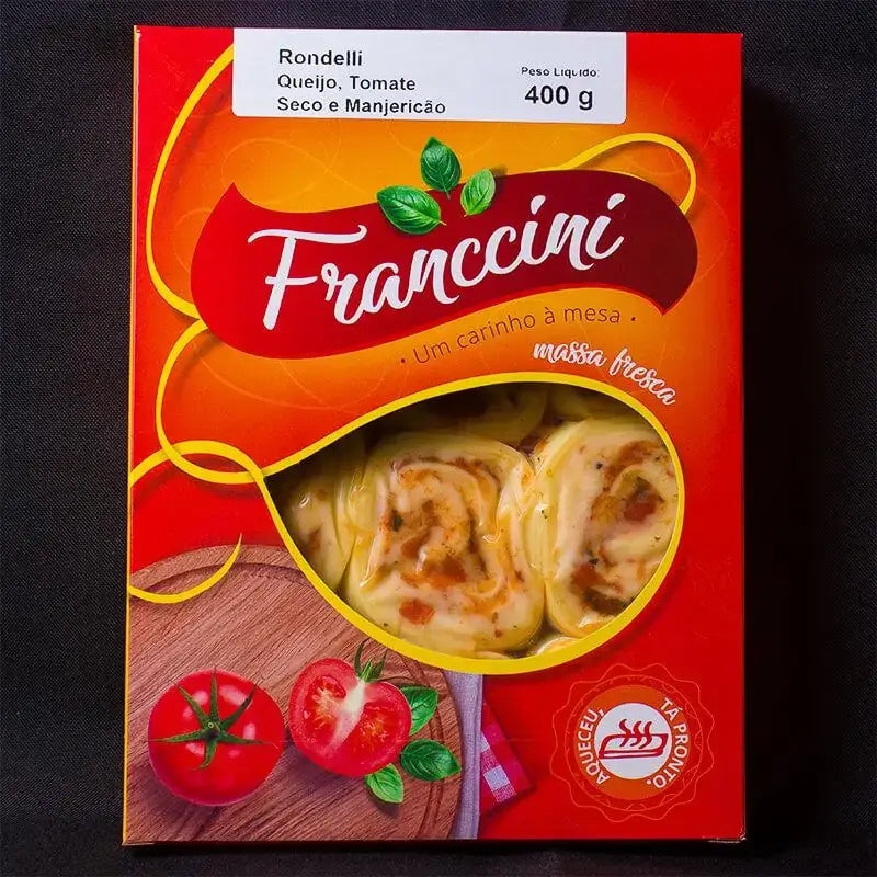 Rondelli Queijo, Tomate Seco e Manjericão