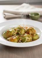 Nhoque Espinafre Recheio 4 Queijos